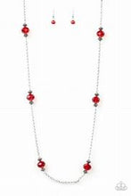 Load image into Gallery viewer, Season of Sparkle Red Necklace