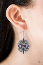 Load image into Gallery viewer, Second Spring Purple Earrings
