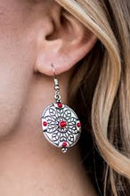 Load image into Gallery viewer, Second Spring Red Earrings