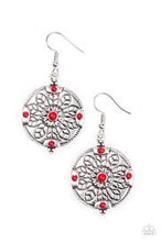 Load image into Gallery viewer, Second Spring Red Earrings