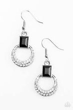 Load image into Gallery viewer, Seeing Superstars Black Earrings