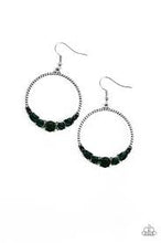 Load image into Gallery viewer, Self Made Millionaire Green Earrings