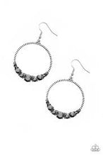 Load image into Gallery viewer, Self Made Millionaire Silver Earrings