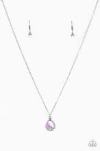 Load image into Gallery viewer, Serene Spring Showers Purple Necklace - Angie's $5.00 Bling
