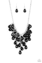Load image into Gallery viewer, Serenely Scattered Black Necklace