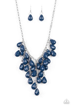 Load image into Gallery viewer, Serenely Scattered Blue Necklace