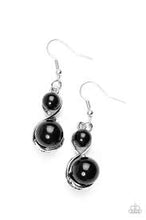 Load image into Gallery viewer, Set the Stage Black Earrings