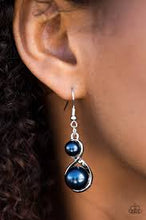 Load image into Gallery viewer, Set the Stage Blue Earrings