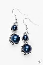 Load image into Gallery viewer, Set the Stage Blue Earrings