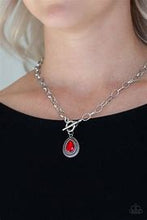 Load image into Gallery viewer, Sheen Queen Red Necklace