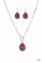 Load image into Gallery viewer, Sheen Queen Red Necklace