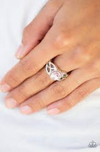 Load image into Gallery viewer, Shimmer Splash Pink Skinny Band Ring