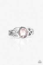 Load image into Gallery viewer, Shimmer Splash Pink Skinny Band Ring