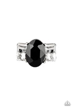 Load image into Gallery viewer, Shine Bright Like a Diamond Black Ring - Angie's $5.00 Bling