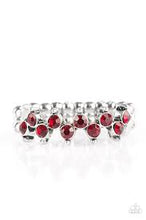Load image into Gallery viewer, Shine Like Stars Red Skinny Band Ring