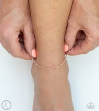 Load image into Gallery viewer, Shore Shimmer Rose Gold Anklet - Angie's $5.00 Bling