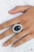 Load image into Gallery viewer, Show Glam Blue Ring - Angie's $5.00 Bling