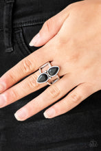 Load image into Gallery viewer, Simply Saharan Black Ring - Angie's $5.00 Bling
