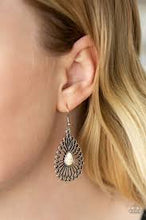 Load image into Gallery viewer, Simply Sedimentary White Earrings