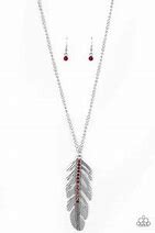 Load image into Gallery viewer, Sky Quest Red Necklace