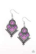 Load image into Gallery viewer, So Sonorn Purple Earrings