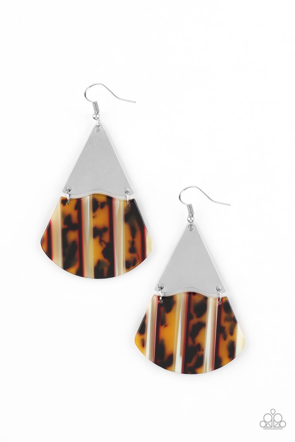 Social Animal Yellow Acrylic Earrings