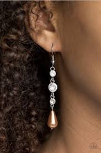 Load image into Gallery viewer, Social Climber Brown Earrings