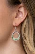 Load image into Gallery viewer, Socialite Luster Green Earrings