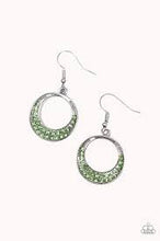 Load image into Gallery viewer, Socialite Luster Green Earrings