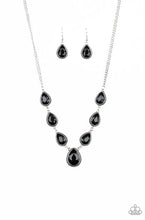 Load image into Gallery viewer, Socialite Social Black Necklace