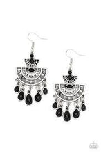 Load image into Gallery viewer, Sol Searching Black Earrings