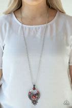 Load image into Gallery viewer, Solar Energy Red Necklace
