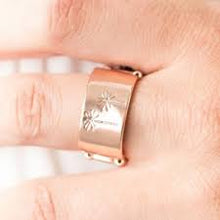 Load image into Gallery viewer, Some See a Weed, Some See a Wish-Rose Gold Ring - Angie's $5.00 Bling