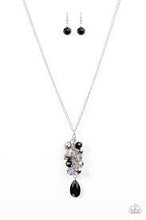 Load image into Gallery viewer, Somewhere Over the Glitter Rainbow Black Necklace - Angie's $5.00 Bling