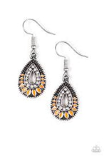 Load image into Gallery viewer, South Beach Sunsets Orange Earrings