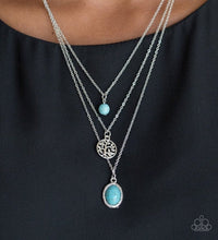Load image into Gallery viewer, Southern Roots Blue Necklace