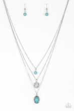 Load image into Gallery viewer, Southern Roots Blue Necklace