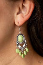 Load image into Gallery viewer, Southern Sandstone Green Earrings