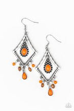 Load image into Gallery viewer, Southern Sunsets Orange Earrings