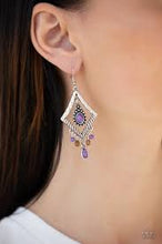 Load image into Gallery viewer, Southern Sunsets Purple Earrings