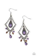Load image into Gallery viewer, Southern Sunsets Purple Earrings
