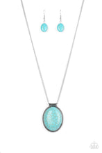 Load image into Gallery viewer, Southwest Showdown Blue Necklace