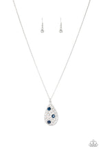 Load image into Gallery viewer, Sparkle All the Way Blue Necklace