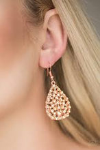 Load image into Gallery viewer, Sparkle Brighter Copper Earrings