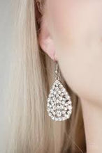Load image into Gallery viewer, Sparkle Brighter White Earrings