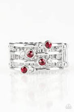 Load image into Gallery viewer, Sparkle Showdown Red Ring - Angie's $5.00 Bling