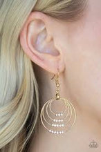 Load image into Gallery viewer, Sparkle Spectrum Gold Earrings