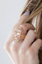 Load image into Gallery viewer, Sparkle Splash Gold Ring - Angie's $5.00 Bling