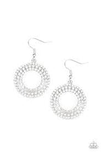 Load image into Gallery viewer, Sparkle Splurge White Earrings