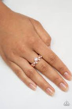 Load image into Gallery viewer, Sparkle Spree Copper Skinny Band Ring